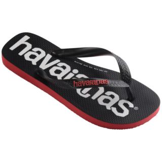 SANDALES HAVAIANAS TOP LOGOMANIA 2 ROUGE RUBIS