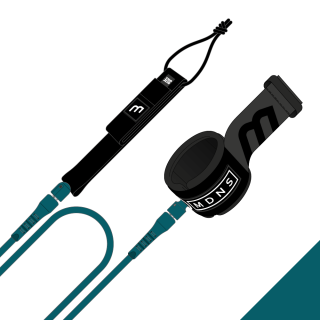 LEASH MADNESS CHEVILLE 7' REGULAR UNLIMITED 7MM PETROL