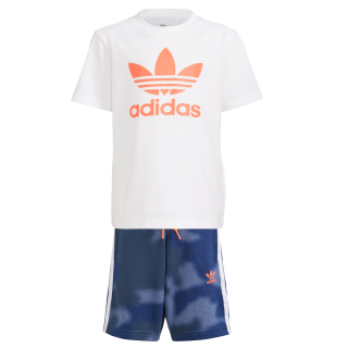 ENSEMBLE CAMO PRINT SHORTS AND TEE