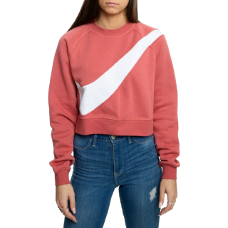 SWEAT-SHIRT A COL RAS DU COU EN POLAIRE NSW SWOOSH	