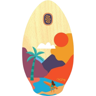 SKIMBOARD SKIM ONE KE’E BEACH 37