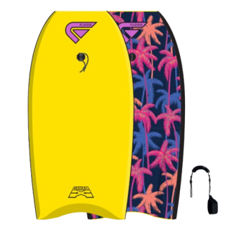 BODYBOARD - DYNAM-X - FLOOD 41 JAUNE 