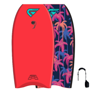 BODYBOARD - DYNAM-X - FLOOD 40 ROUGE