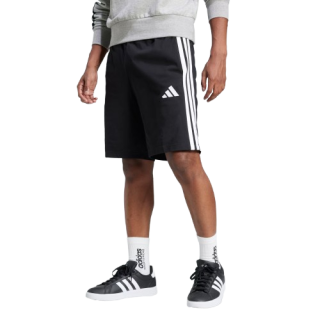 SHORT ESSENTIAL 3-STRIPES EN JERSEY SIMPLE 10 POUCES ADIDAS