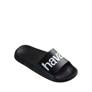 SANDALES SLIDE CLASSIC LOGOMANIA NOIR