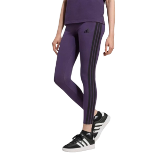 LEGGING FEMME COTON 3 BANDES ESSENTIALS ADIDAS VIOLET