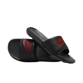 SANDALES HOMME NIKE VICTORI ONE SHOWER SLIDE NOIR / ROUGE 