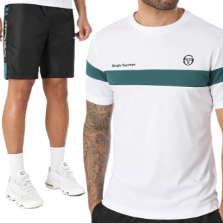 ENSEMBLE T-SHIRT ET SHORT JOGGING PRAVE AGNONE SERGIO TACCHINI 