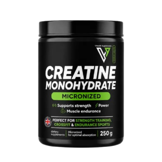 CREATINE MONOHYDRATE 250G-VHEALTH APPLIED NUTRITION