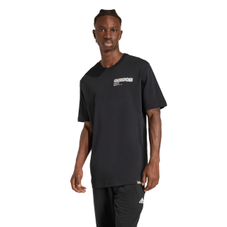 T-SHIRT GRAPHIQUE MOTORSPORT BURNOUT ADIDAS NOIR