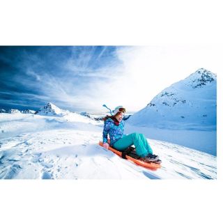 PLANCHE DE NEIGE ADULTE ROUGE